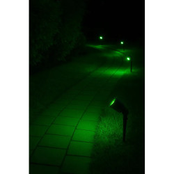 Lámpara led TBCin PAR38 E27 12W luz verde