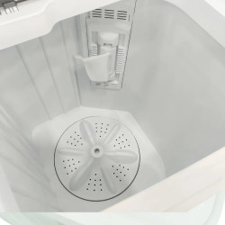 Lavasecarropas semiautomático KANJI 5.5kg con bomba de desagote