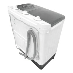 Lavasecarropas semiautomático KANJI 5.5kg con bomba de desagote