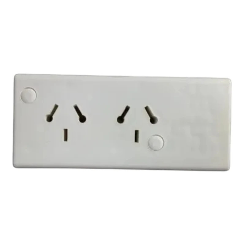 Base tomacorriente RICHI 2 tomas combinados polarizados