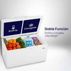 Freezer horizontal Drean FHDR293CB 293 litros inverter blanco c/llave