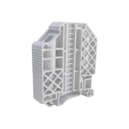 Extremo p/bornera doble tornillo ZOLODA para riel din NS-35 EKN2