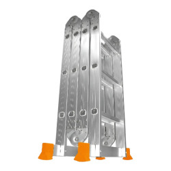 Escalera articulada LUSQTOFF 3X4 aluminio 12 escalones