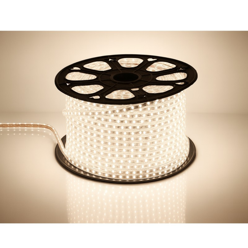 Tira led ILUMROS FLEXIBLE IP67 220v 8W/M 6500K luz fría por metro