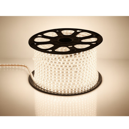 Tira led ILUMROS FLEXIBLE IP67 220v 8W/M 6500K luz fría por metro