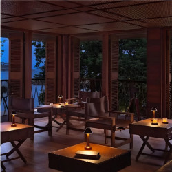 Velador led ILUMROS 3W USB recargable 2700-6500K cobre