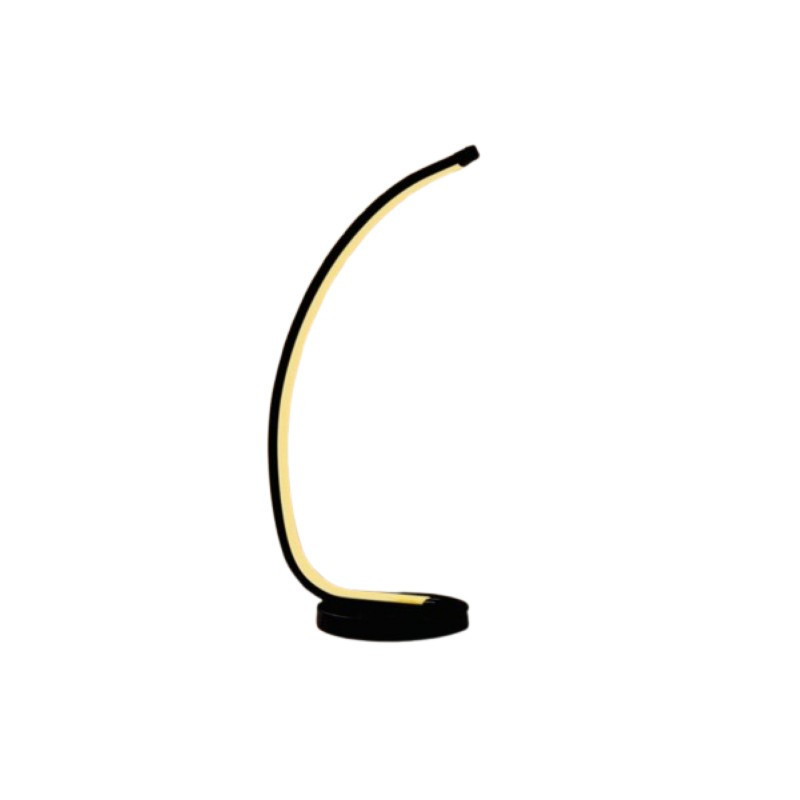 Velador led ILUMROS 2W USB 2700-6500K 52cm negro