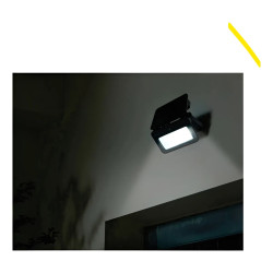 Reflector led solar ILUMROS 120W c/mensula cálido-frío-neutro dimm