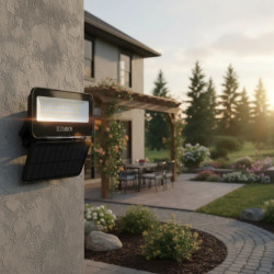 Reflector led solar ILUMROS 120W c/mensula cálido-frío-neutro dimm