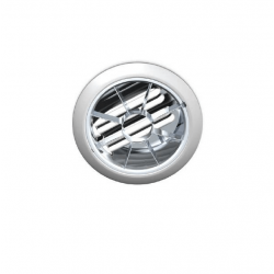 Artefacto de embutir con louver lumenac energy 2x26w con...