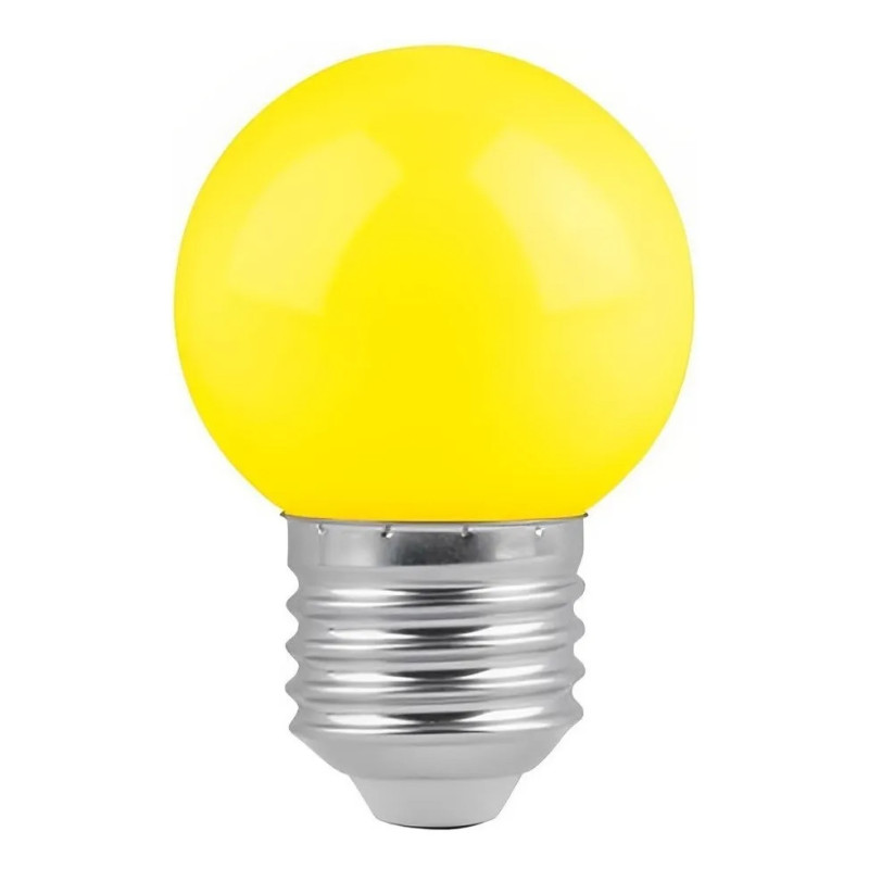 Lámpara led ILUMROS gota g45 1w E27 amarillo