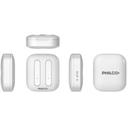 Auricular bluetooth Philco TWS recargable  AP21TWS blanco
