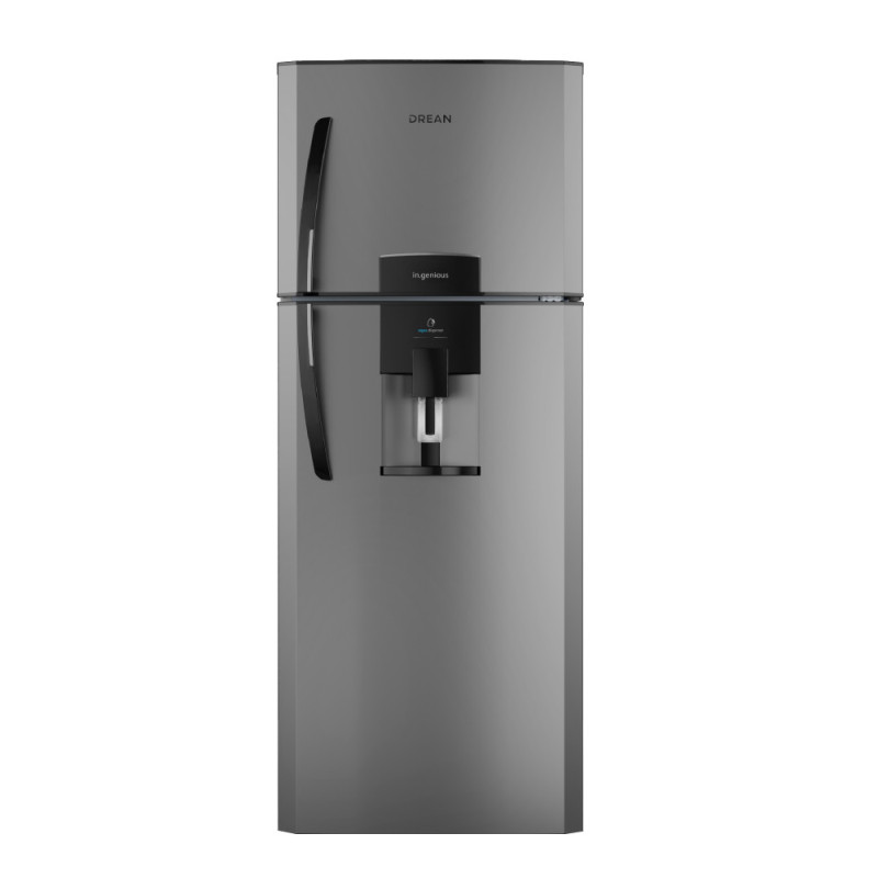 Heladera DREAN HDR370F61E Ciclica 362 Litros gris con dispenser de agua