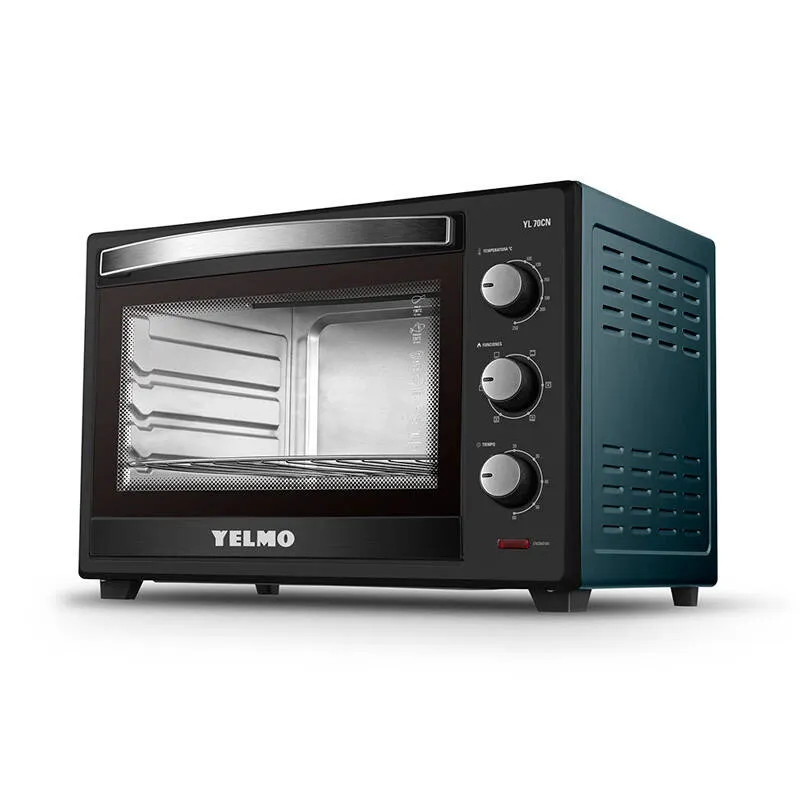 Horno eléctrico YELMO YL70CN 70 litros grill 2000W Negro