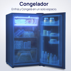 Heladera Bajo Mesada DREAN RDF04LGAS0 ciclico 103 litros gris