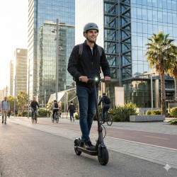 Monopatín eléctrico PHILCO 94MSMPANEM1P 25km/h 250W