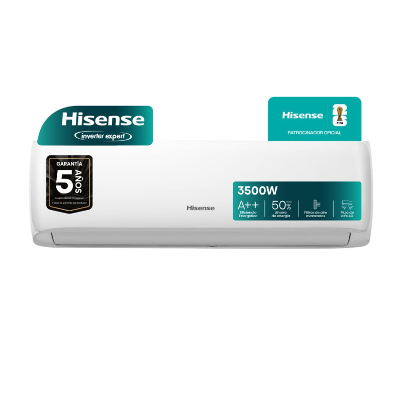 Aire Acondicionado HISENSE 2838FG 3300W Split frío calor Inverter