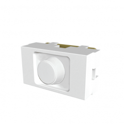 Modulo dimmer variador de velocidad JELUZ PLATINIUM para ventilador 150w blanco