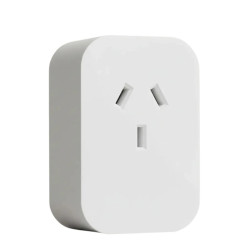 Tomacorriente TBCin smart IP20 10A 250V con medidor de consumo blanco