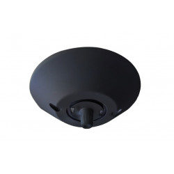 Floron PERCAN PLAST 12cm E27 negro poliamida