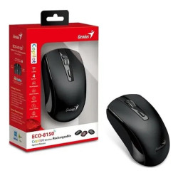 Mouse inalambrico GENIUS ECO-8150 RECARGABLE