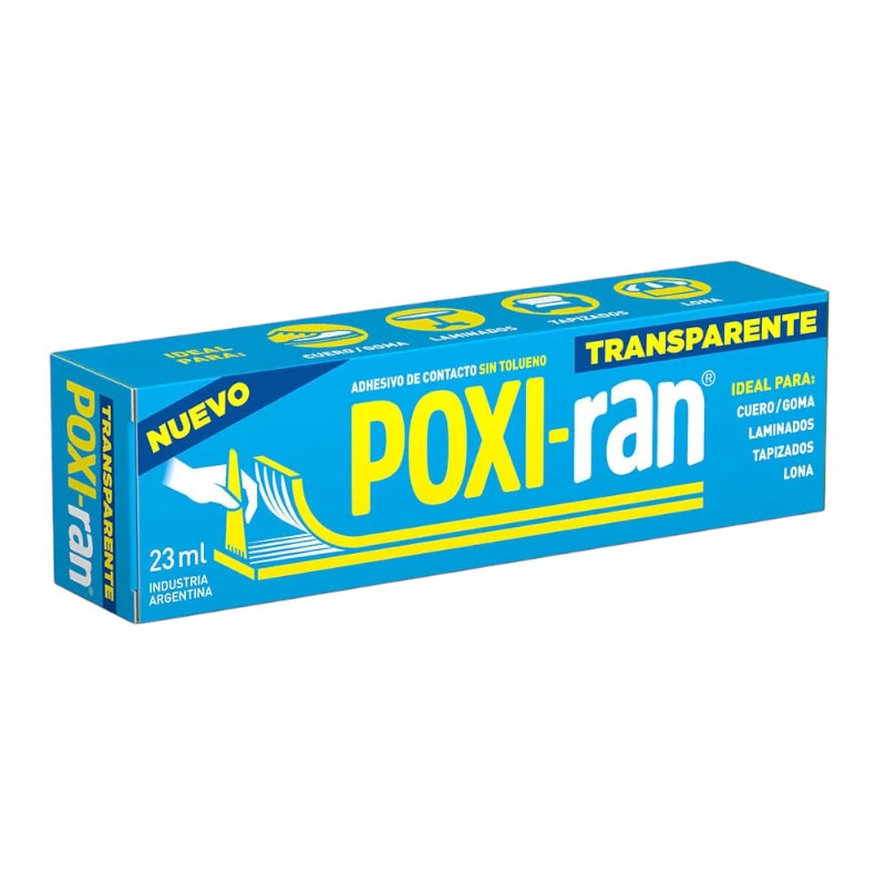 Adhesivo transparente POXI-RAN pomo 23G
