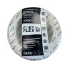 Cable unipolar FORTFLEX 2,5mm2 rollo por 100 metros blanco CLASE 4 IRAM 2183