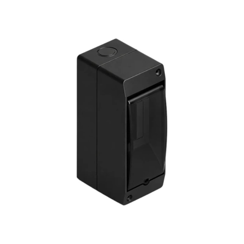 Caja para térmica NERA pvc 2 módulos de exterior negro