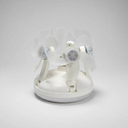 Ventilador dron con luz ILUMROS 60W 5 brazos c/control remoto