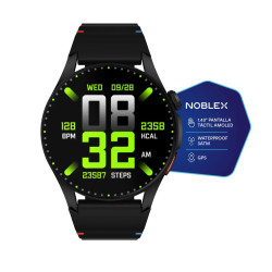 SMARTWATCH NOBLEX AMOLED CON GPS NEGRO SW650GPSN
