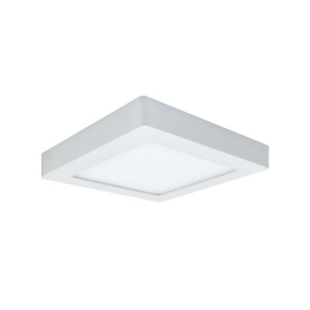 Plafón led BELLALUX cuadrado 18W 1260lm 6500K luz fría