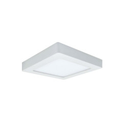 Plafón led BELLALUX cuadrado 12W 900lm 3000K luz cálida