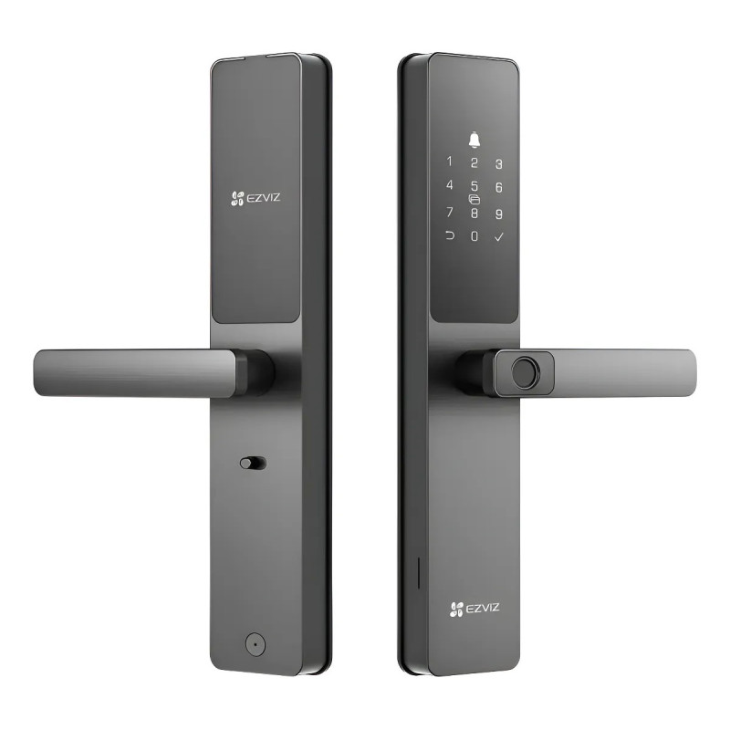 Cerradura inteligente Wi-Fi EZVIZ DL05 IP65 con acceso huella dactilar