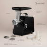 Picadora de carne SUONO HOG0396NEG 800W 3 discos metálicos