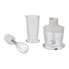 ATMA LICUADORA DE MANO 94LM8530P 600W ACERO INOX -BLANCA CON BOL PICADOR VASO MEDIDOR