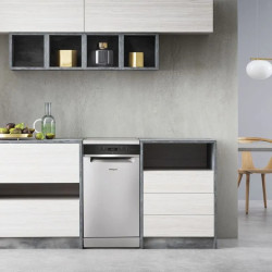 Lavavajillas WHIRLPOOL WSFO3T2X 10 cubiertos 7 programas inoxidable