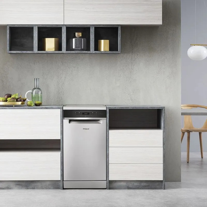 Lavavajillas WHIRLPOOL WSFO3T2X 10 cubiertos 7 programas inoxidable