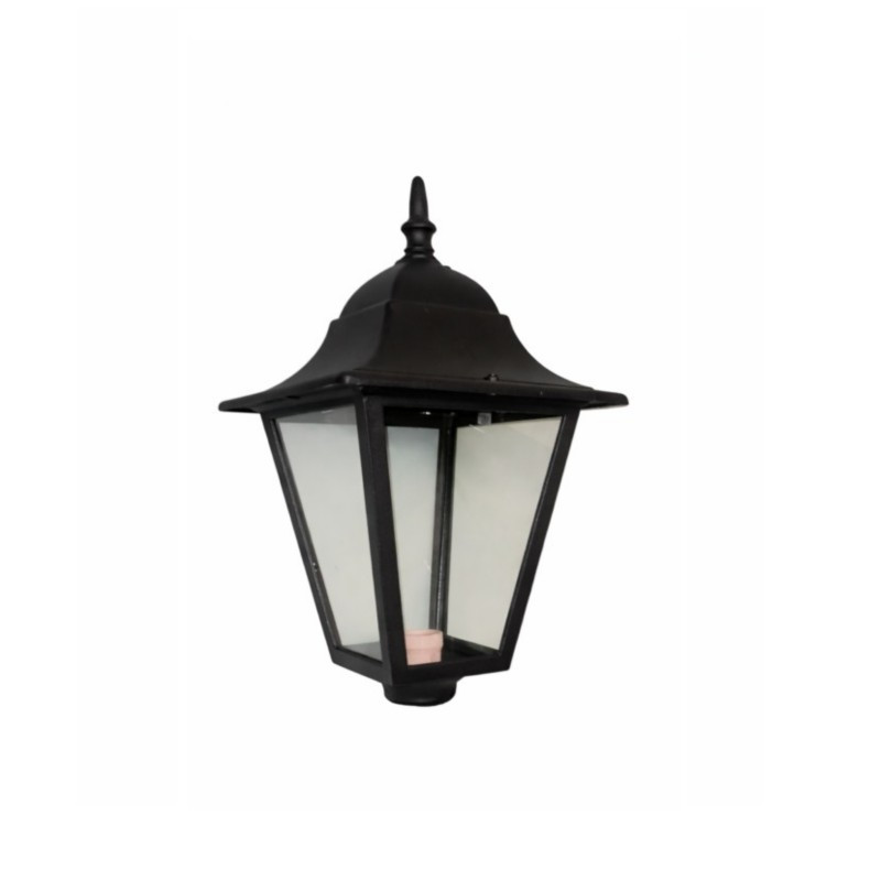 Farol CENTILUX fundición cuadrado para caño 2 1/4