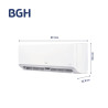 Aire Acondicionado BGH 4644F 5400w Split frío calor On/Off