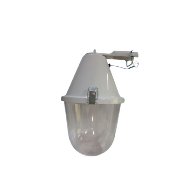 Artefacto luminaria CENTILUX ECO E40 para columna blanco