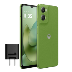 Celular MOTOROLA G06 4GB RAM 128GB verde con cargador