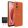 Celular MOTOROLA G06 4GB RAM 64GB naranja con cargador
