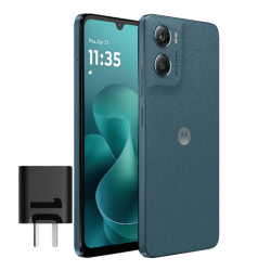 Celular MOTOROLA G06 4GB RAM 64GB azul con cargador