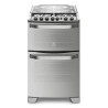 Cocina ELECTROLUX 56DXQ multigas 56cm 4 hornallas gris OUTLET A
