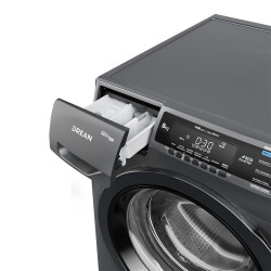 Lavarropas automático DREAN LCFDR0814SG0 ECO Inverter carga frontal 8kg 1400rpm gris