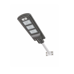 Alumbrado público led solar ILUMROS 90W c/pescante c/control 6500K luz fría dimm