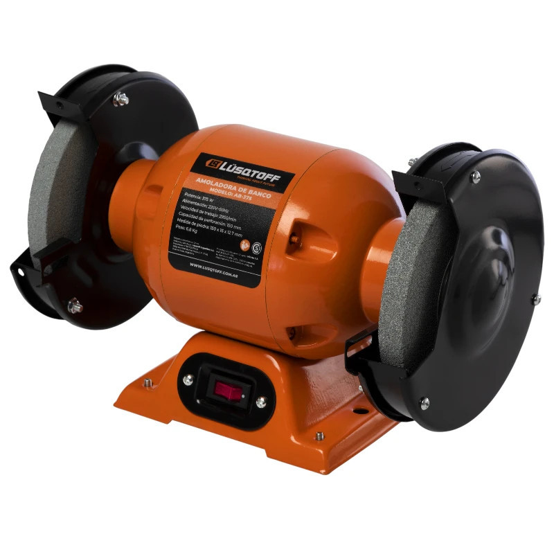 Amoladora de banco LUSQTOFF 375W AB-375