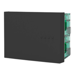 Módulo punto CAMBRE BAUHAUS 10A tecla doble 4 vías gris