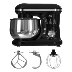 Batidora planetaria LUSQTOFF LQ-1000N 1000w 5 Litros bowl acero inoxidable negro