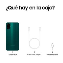 Celular SAMSUNG GALAXY A075M A07 4GB RAM 128GB verde